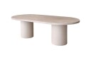 Narvik ovalt spisebord 200 cm - Beige
