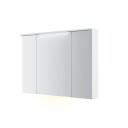 Speilskap FOSSBAD B120 D12 med Lystopp 60 + 30 + 60