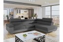 Fonti 3 seters Hjørnesovesofa Høyre   Grå