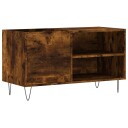  Hifi benk røkt eik 85x38x48 cm konstruert tre