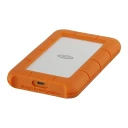 LaCie Rugged Secure 2 TB Ekstern Harddisk med Kryptering - Oransje