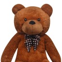 vidaXL Myk plysjbamse XXL brun 85 cm