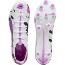 PUMA Ultra 5 Match Forever FG/AG Fotballsko Hvit/Lilla 44,5