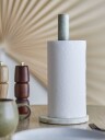 Bloomingville Emy Kitchen Paper Stand   Green   H31.5