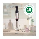 Bosch ErgoMaster Serie 6 Stavmikser 1000W Rustfritt Stål med Avtagbar Fot