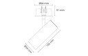 SG Tube Mini R Hvit 900lm 3000K Ra98 Faseavsnitt 14W LED