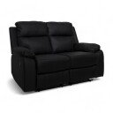A-Møbler Ubrukt Sort Mora 3-seter reclinersofa