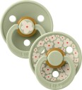 BIBS Pacifier Colour Latex Studio Collection Jasmine Sage Mix Siz