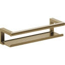 kosmisk dusjsåpeskål brushed gold 35x11.5x8.5 cm
