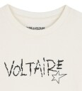 Zadig & Voltaire T skjorte   Off White m. Trykk   Zadig & Voltaire   12 år 152   T skjorte   Hvit