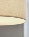 Soft Pendel Ø44 cm Metallisk Bronse / Linen Natural