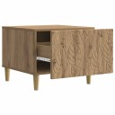  Kaffebord Artisan eik 50 x 49 x 40 cm Konstruert tre