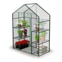 Drivhus med to hyller 140 x 71 x 195 cm Plonos 4922