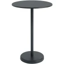 Muuto Linear Steel Barbord Ø70 cm Anthracite Black