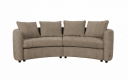 Dutchbone Fernon Sofa caramel brown