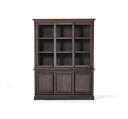 Assonet vitrineskap mountain wenge