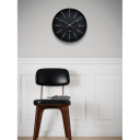 Arne Jacobsen Clocks Bankers 21 CM Black