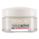 L'Oréal Paris Triple Active Dagkrem for Tørr og Sensitiv Hud 50 ml