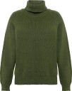 Newhouse   Strikket Turtleneck Iris   Grønn