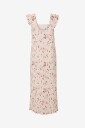 pieces Maxikjole pcFlora Strap Flounce Dress Jrs BC Rosa