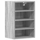  Vegghengt skap grå sonoma 40x29,5x60 cm konstruert tre 8721158425263