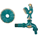 Nostalgi-kran (kran) 52172-E brass