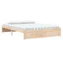vidaXL Sengeramme heltre 150x200 cm 5FT King Size