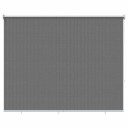 vidaXL Utendørs Rullegardin 90% UV-blokk Lysegrå 140 x 140 cm HDPE