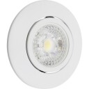 LED-lyskilde Long Life 5W DTW, 350lm, GU10, dimbar, matt hvit