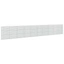 vidaXL Gabion med 3,5 mm tråd og 5x10 cm mesh 1000x10x150 cm