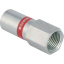 Geberit Galvanisert Muffenippel 12mmx1/2" til Varmesystemer