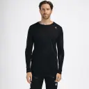 Aclima  LightWool 140 sportshirt M´s Herre, 123 Jet Black, XL