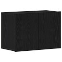 vidaXL TV skap svart eik 60x30x41 cm konstruert tre
