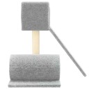 Vidaxl Kattetre Med Klorestolpe I Sisal Lysegrå 59 cm
