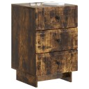  Nattbordskap Røkt Eik 43 x 41 x 66,5 cm Konstruert tre