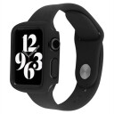 Apple Watch Series SE (2022)/SE/6/5/4 Plastdeksel med Skjermbeskytter - 44mm - Svart