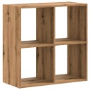  Bokhylle artisan eik 68,5x32x68,5 cm konstruert tre
