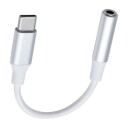 DACOTA PLATINUM USB-C TO 3,5 MM AUX 0,1 M, SØLV