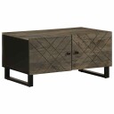  Salongbord svart 80x50x40 cm heltre furu 8721158447821