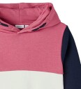 Name It Hettegenser   Noos   NkfKilpa   Rose Wine   Name It   13 14 år 158 164   Hettegenser Blå Hvit Rosa
