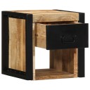  Nattbord 40x35x40 cm grovt heltre mangotre