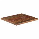  Bordplate 80x80x1,5 cm firkantet gjenvunnet heltre