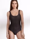 Bread & Boxers Swimsuit - Brown - XS