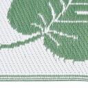 vidaXL Uteteppe grønn 190x290 cm PP