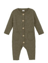 CeLaVi Jumpsuit Knitted Khaki green 80