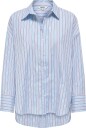 ONLY Onloregon Alva Ls Reg Shirt Noos Wvn   DUSTY BLUE   L