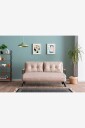 Hanah Home   Sovesofa 2 seter   Sando   Beige