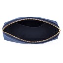 DARK Velvet Make-Up Pouch Large Navy Blue