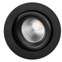 Downlight Junistar Lux Isosafe 7W 4000K, sort