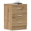  Nattbord 2 stk artisan eik 38x35x55 cm konstruert tre 8721158719331